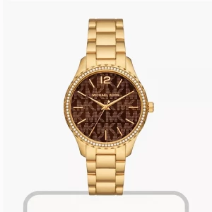 Michael Kors Layton Gold-Tone Quartz Ladies Watch